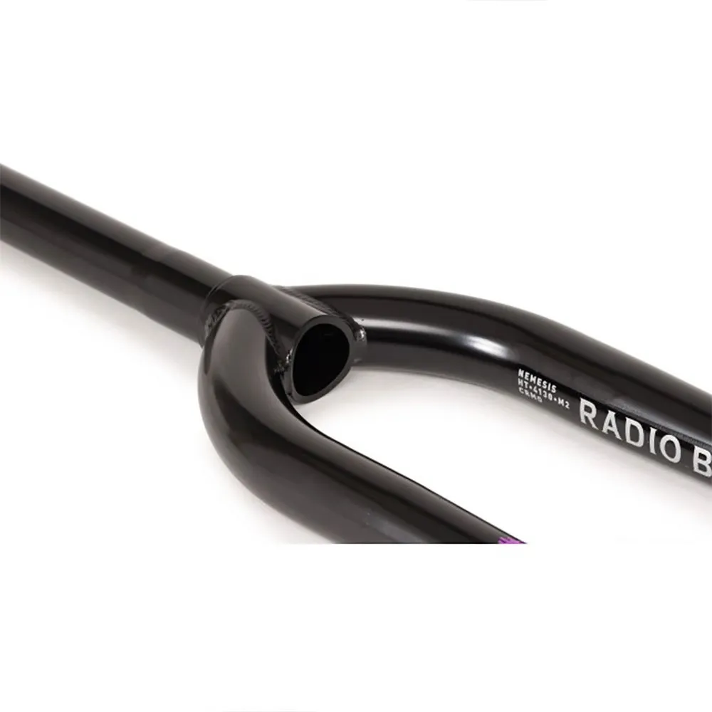 Radio Nemesis Bmx-gaffel, Black, 20", Rigid