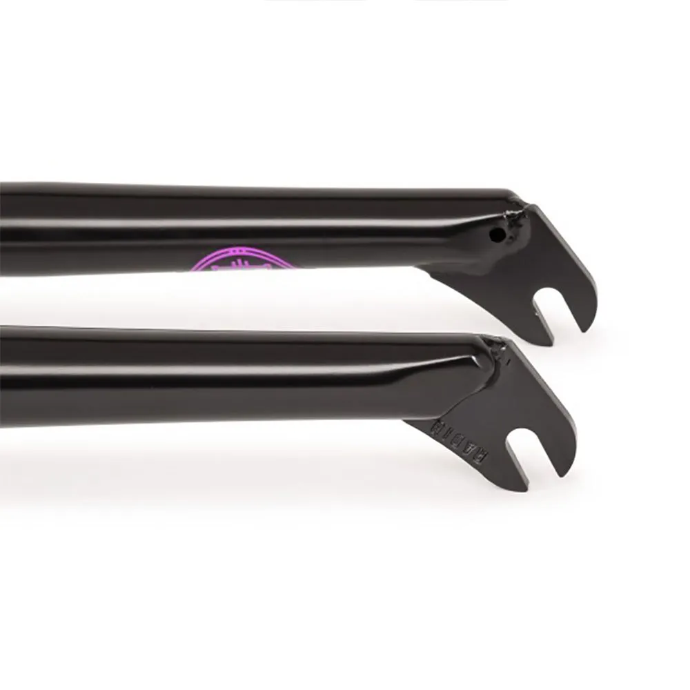 Radio Nemesis Bmx-gaffel, Black, 20", Rigid