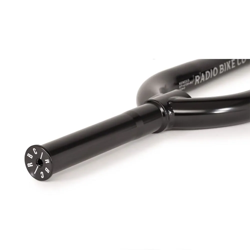 Radio Nemesis Bmx-gaffel, Black, 20", Rigid