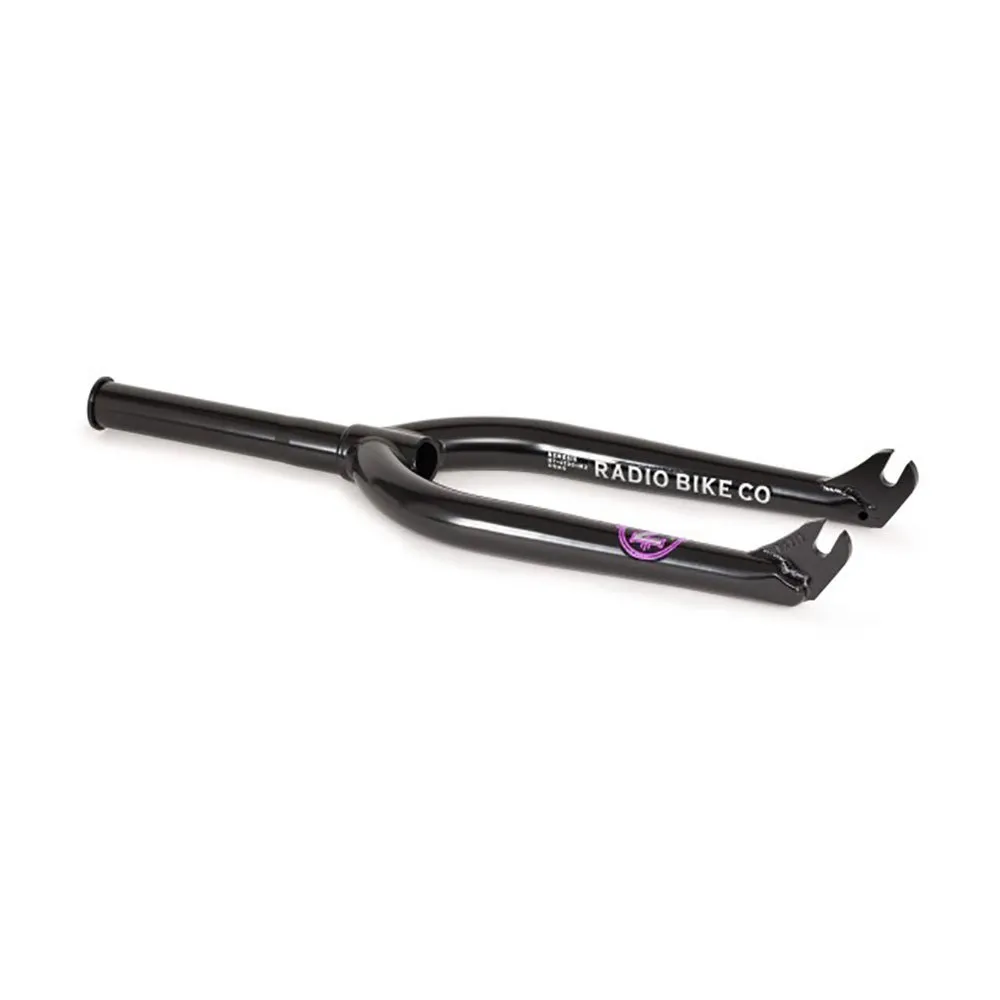 Radio Nemesis Bmx-gaffel, Black, 20", Rigid