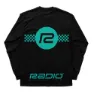Radio Raceline Checker Langarmet T-skjorte