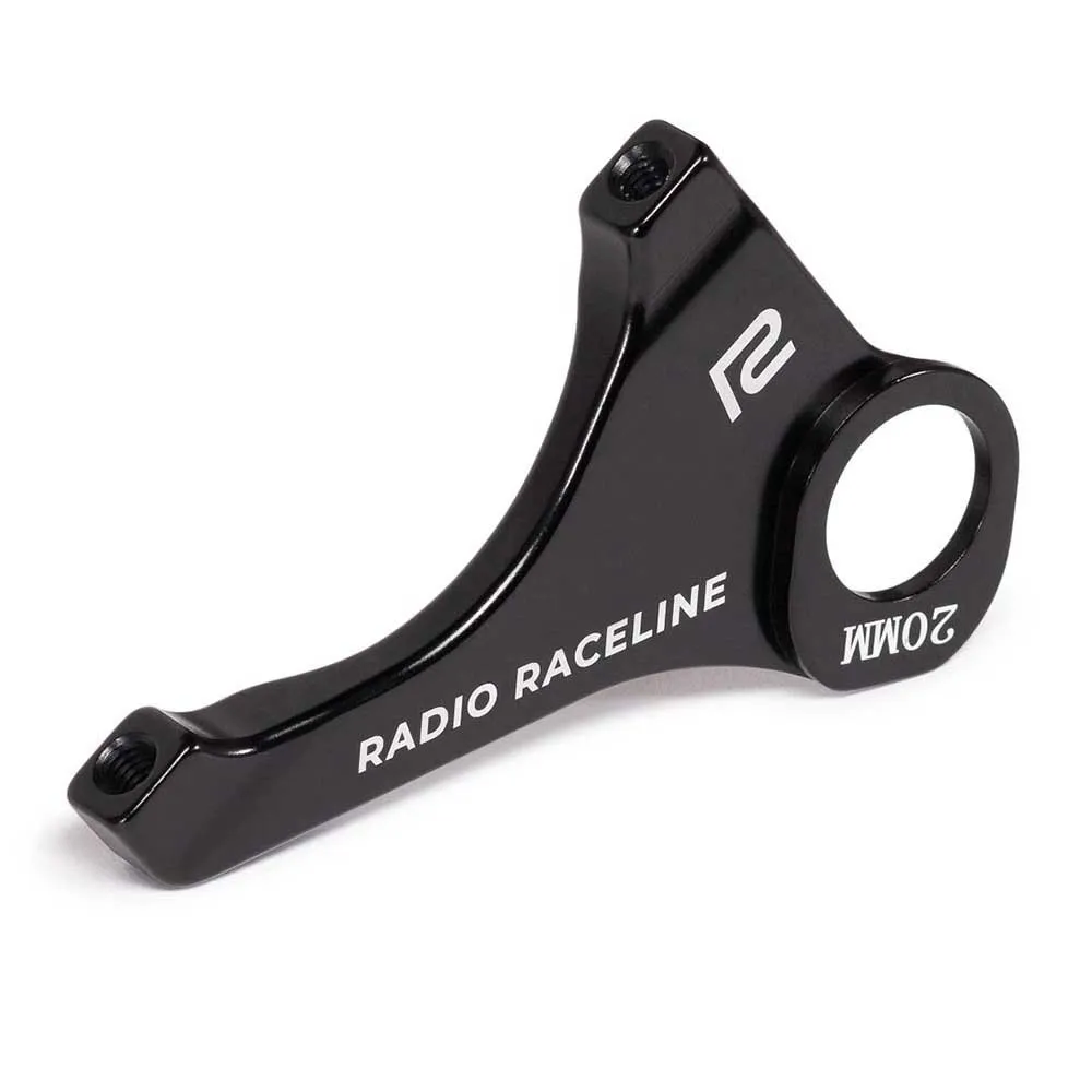 Radio Raceline Helium/quartz Pro 20 Mm Skivebremsekaliperadapter, Black, 120mm