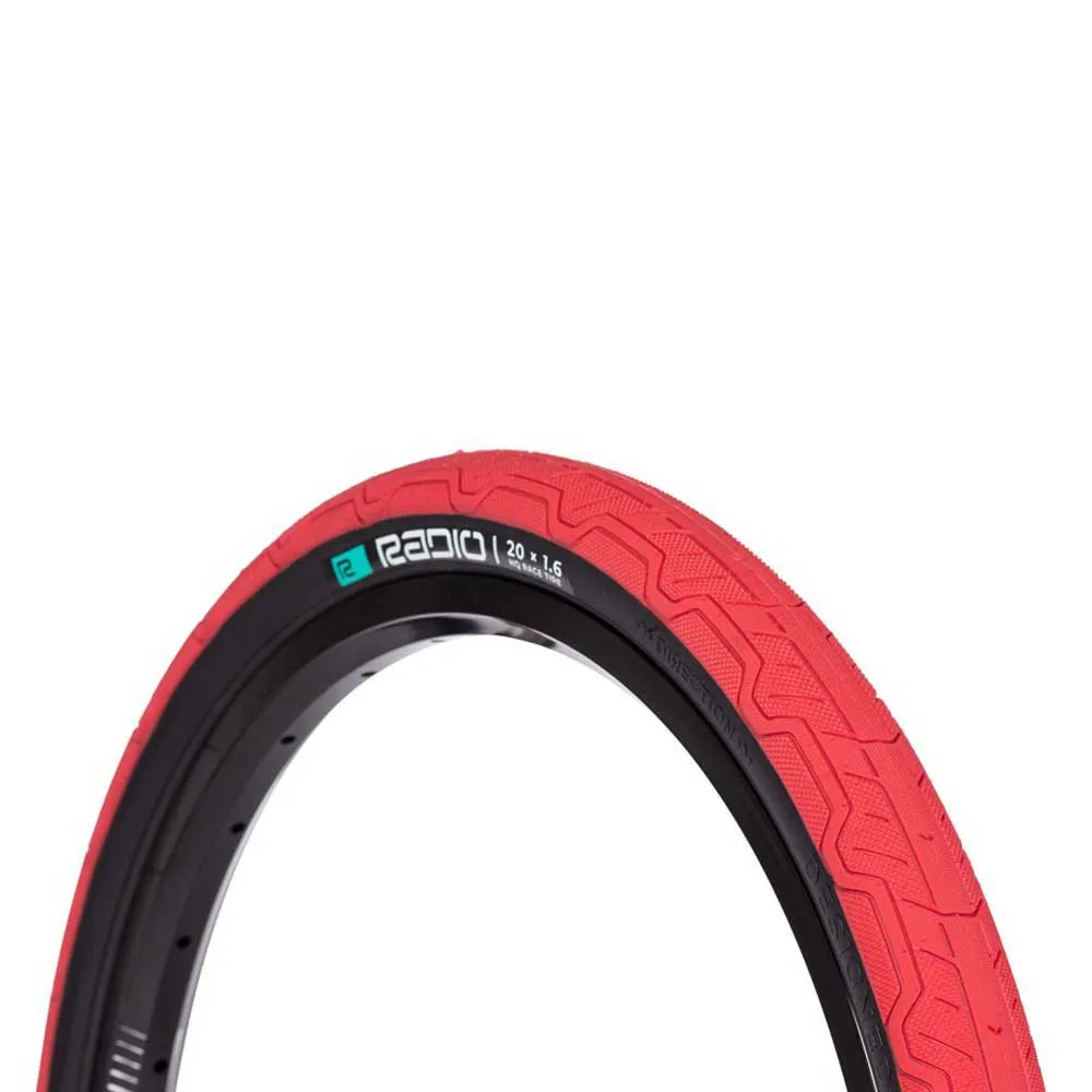 Radio Raceline Oxygen 20´´ X 1.75 Urban Stive Sykkeldekk, Red / black, 20" x 1.75 Radio Raceline Oxygen 20´´ X 1.75 Urban Stive Sykkeldekk, Red / black, 20" x 1.75