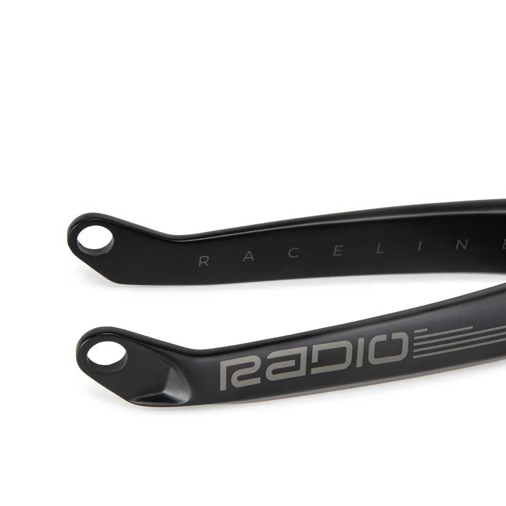 Radio Raceline Solar 1-1/8-1.5´´ Tapered Steerer Bmx-gaffel, Matt black / grey, 20", Rigid Radio Raceline Solar 1-1/8-1.5´´ Tapered Steerer Bmx-gaffel, Matt black / grey, 20", Rigid
