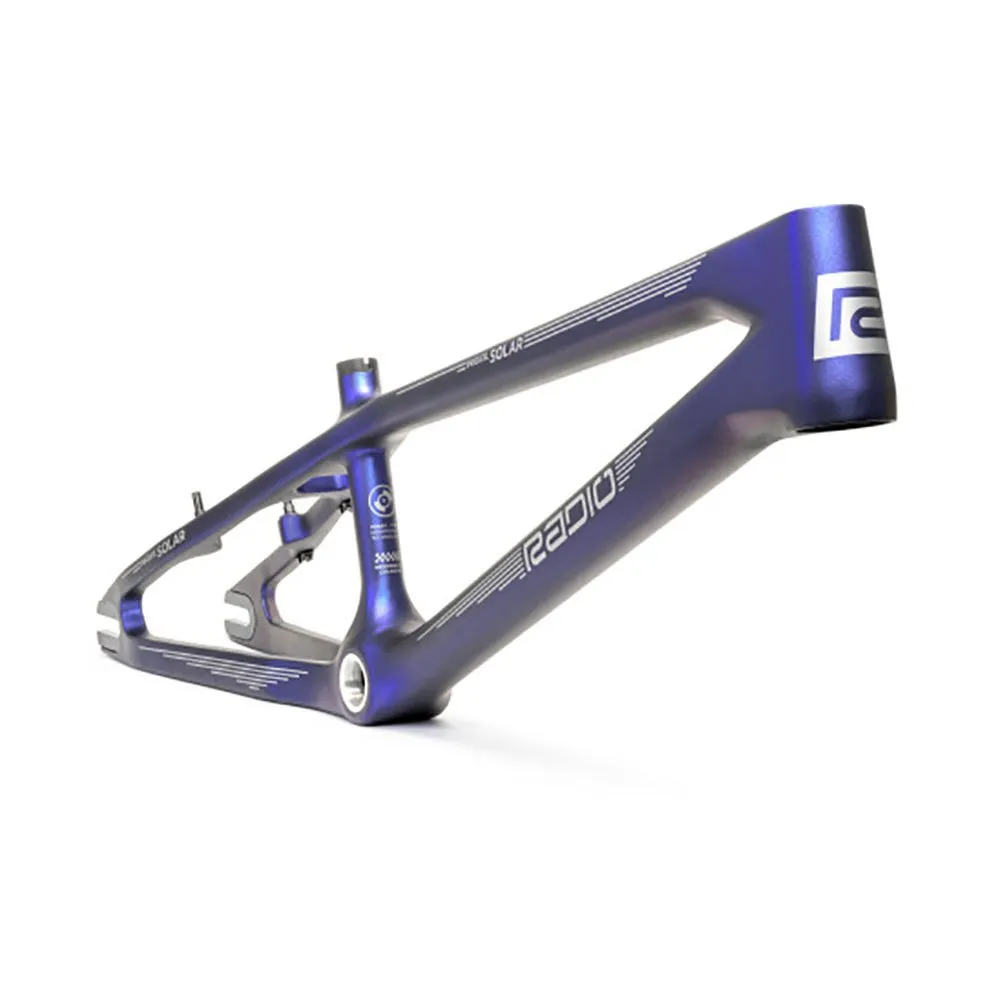 Radio Raceline Solar Pro 2xl Bmx-ramme, Galactic purple, 21.75" Radio Raceline Solar Pro 2xl Bmx-ramme, Galactic purple, 21.75"