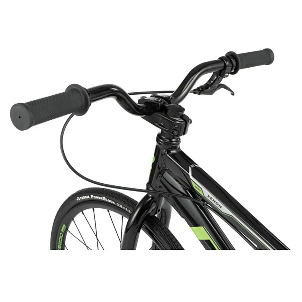 Radio Raceline Xenon Mini Bmx Sykkel, Black / green, 17.6" Radio Raceline Xenon Mini Bmx Sykkel, Black / green, 17.6"