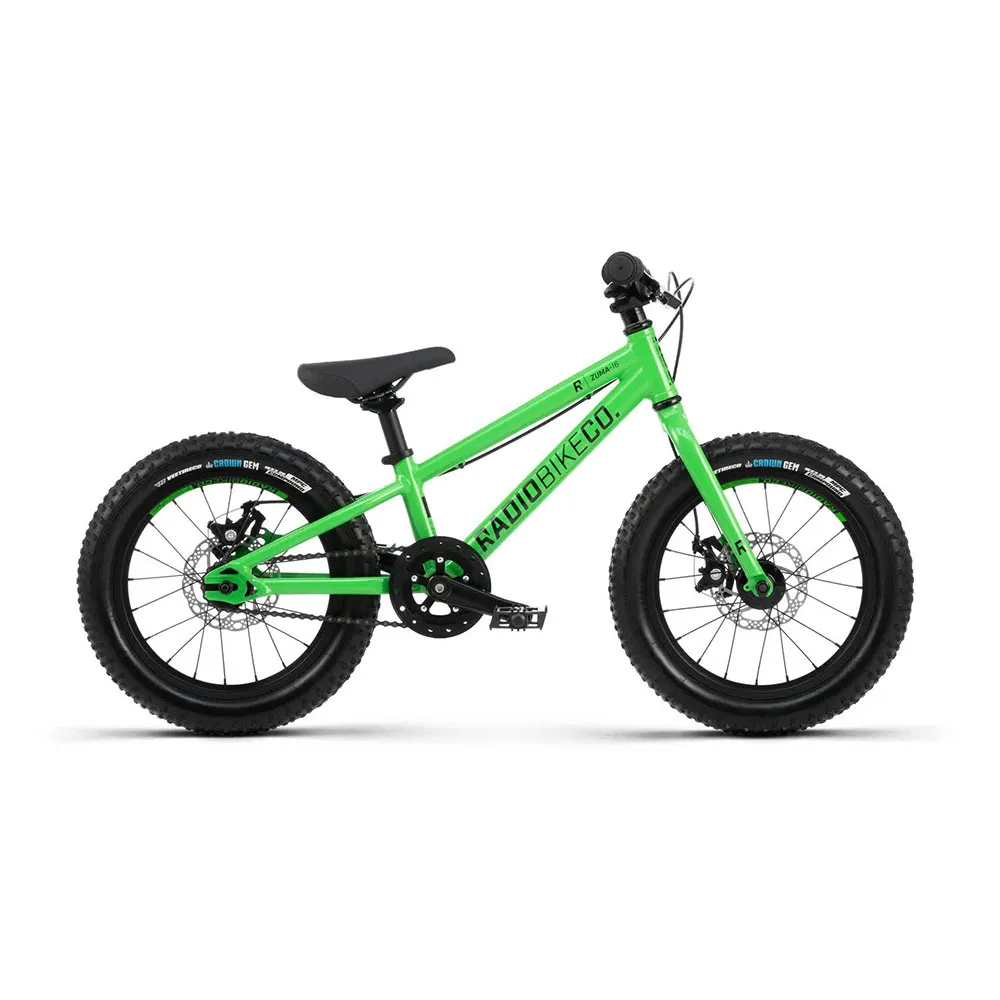 Radio Zuma 16´´ Sykkel, Turbo green, One Size, Barnesykkel Radio Zuma 16´´ Sykkel, Turbo green, One Size, Barnesykkel