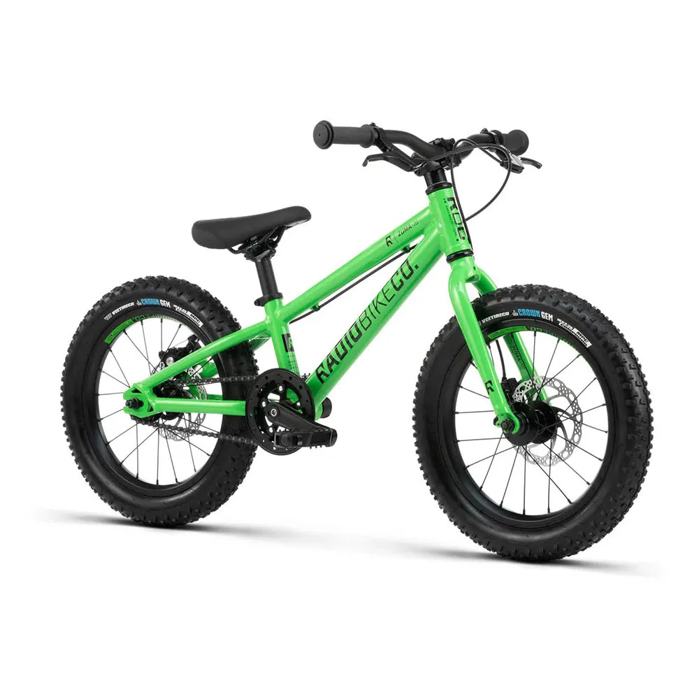 Radio Zuma 16´´ Sykkel, Turbo green, One Size, Barnesykkel Radio Zuma 16´´ Sykkel, Turbo green, One Size, Barnesykkel