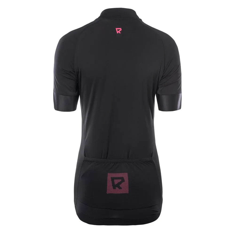 Radvik Alpha Lds Kort Ermet Trøye, Black / azalea