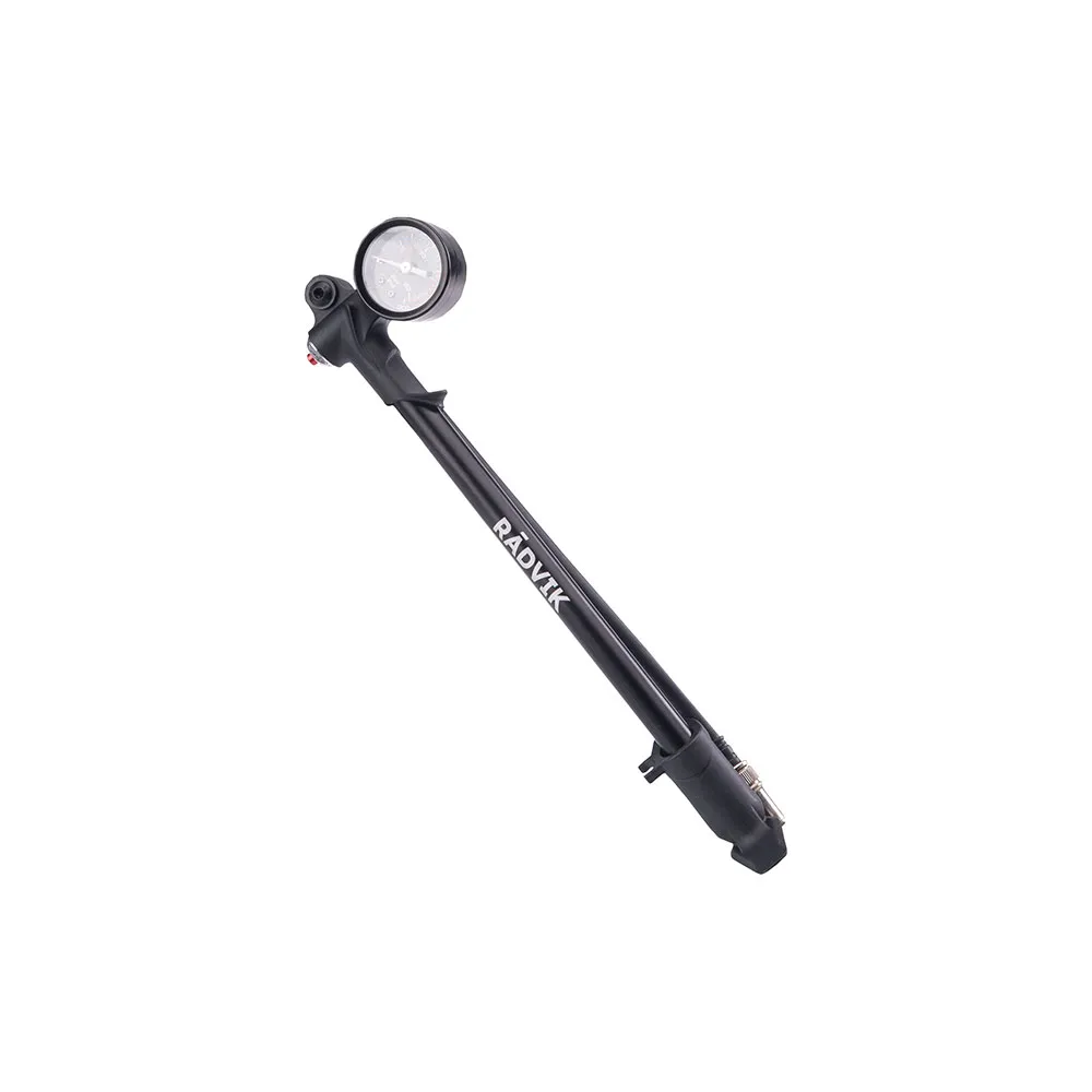 Radvik Amorbar Sykkelpumpe, Black, 300psi