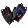 Radvik Cutort Korte Hansker, Medieval blue / racing red