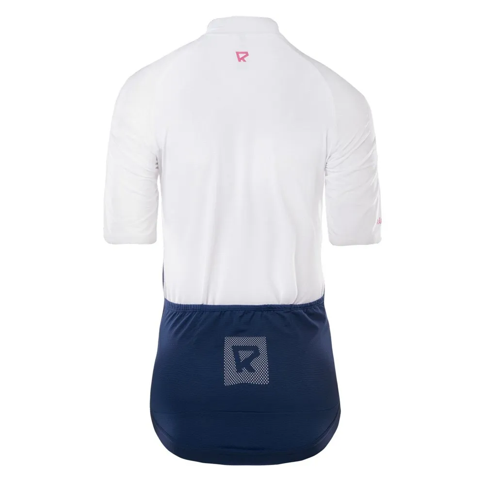 Radvik Echo Lds Kort Ermet Trøye, Medieval blue / bright white, L Radvik Echo Lds Kort Ermet Trøye, Medieval blue / bright white, L