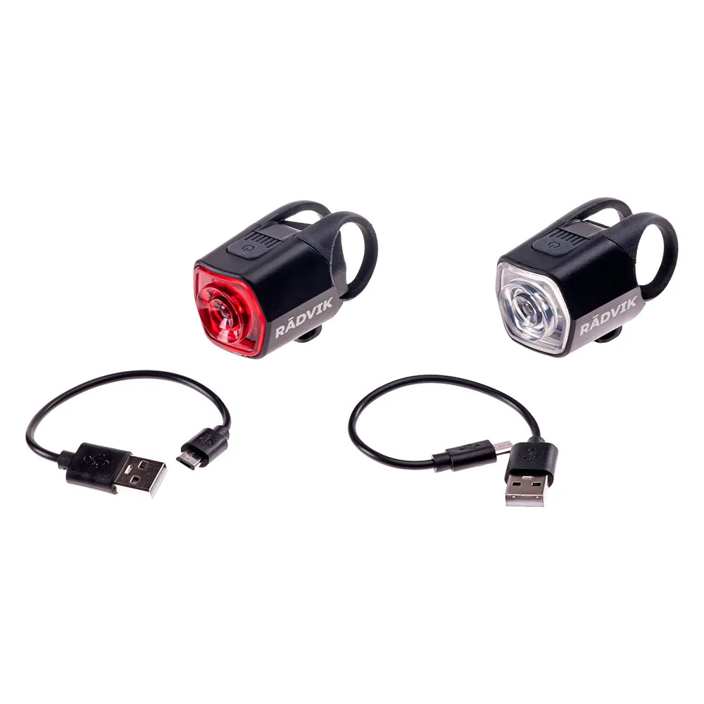 Radvik Lyra Set Baklys, Black, One Size Radvik Lyra Set Baklys, Black, One Size