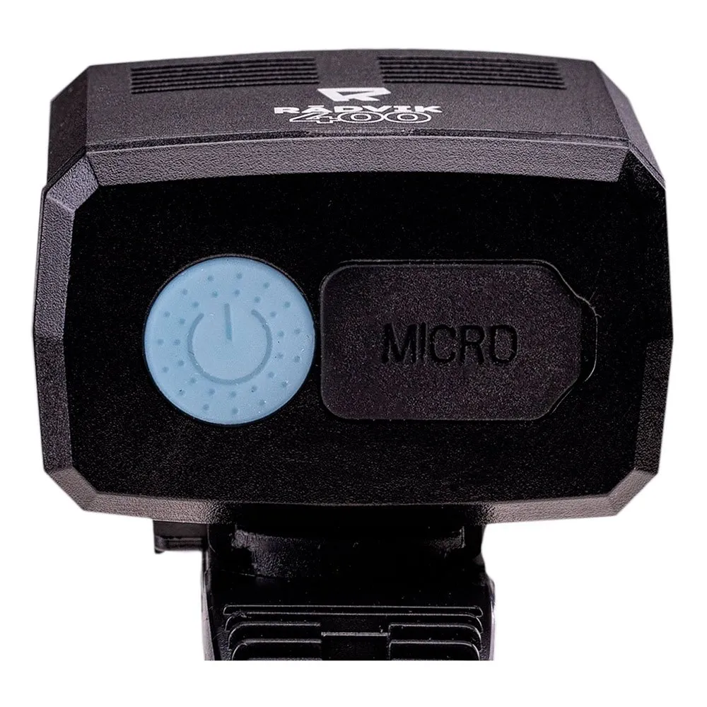Radvik Wall-e Frontlys, Black, One Size