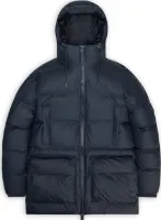 Rains Unisex Alta Long Puffer Cargo Jacket