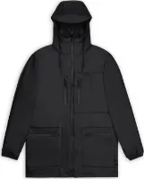 Rains Unisex Cargo Long Jacket W3