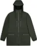 Rains Unisex Cargo Long Jacket W3