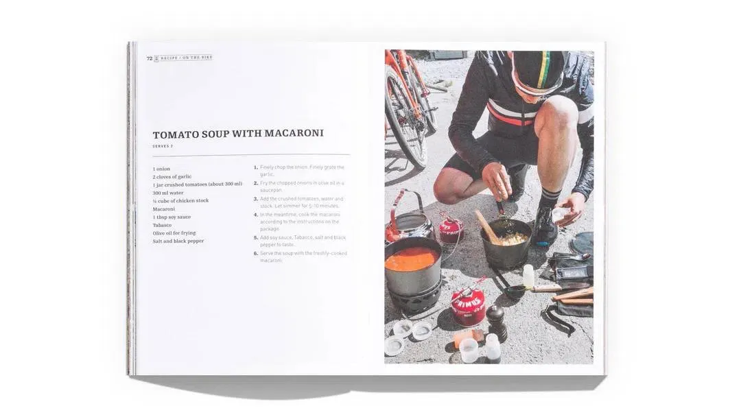 Rapha Book Velochef, Food for adventure