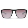 Black matte / black mirror lens