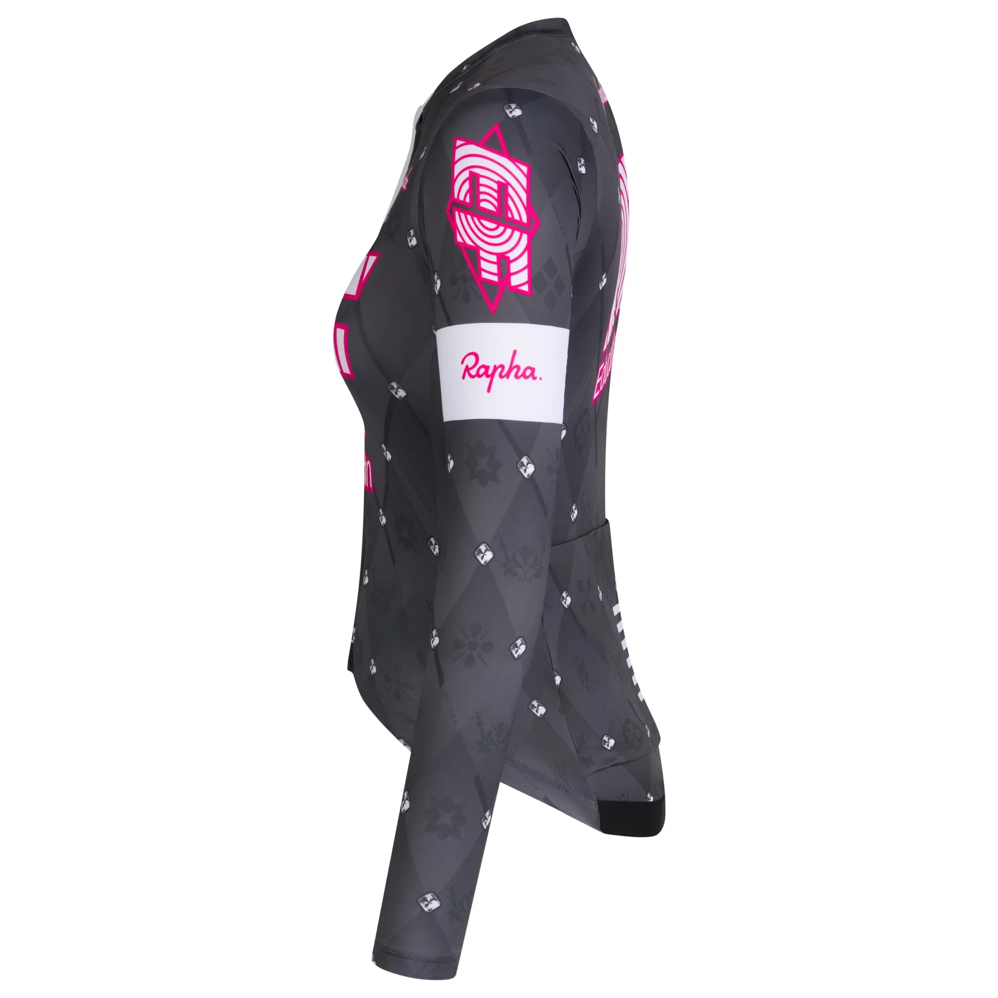Rapha EF Pro Team Long Sleeve Lightweight Women Jersey Rapha EF Pro Team Long Sleeve Lightweight Women Jersey