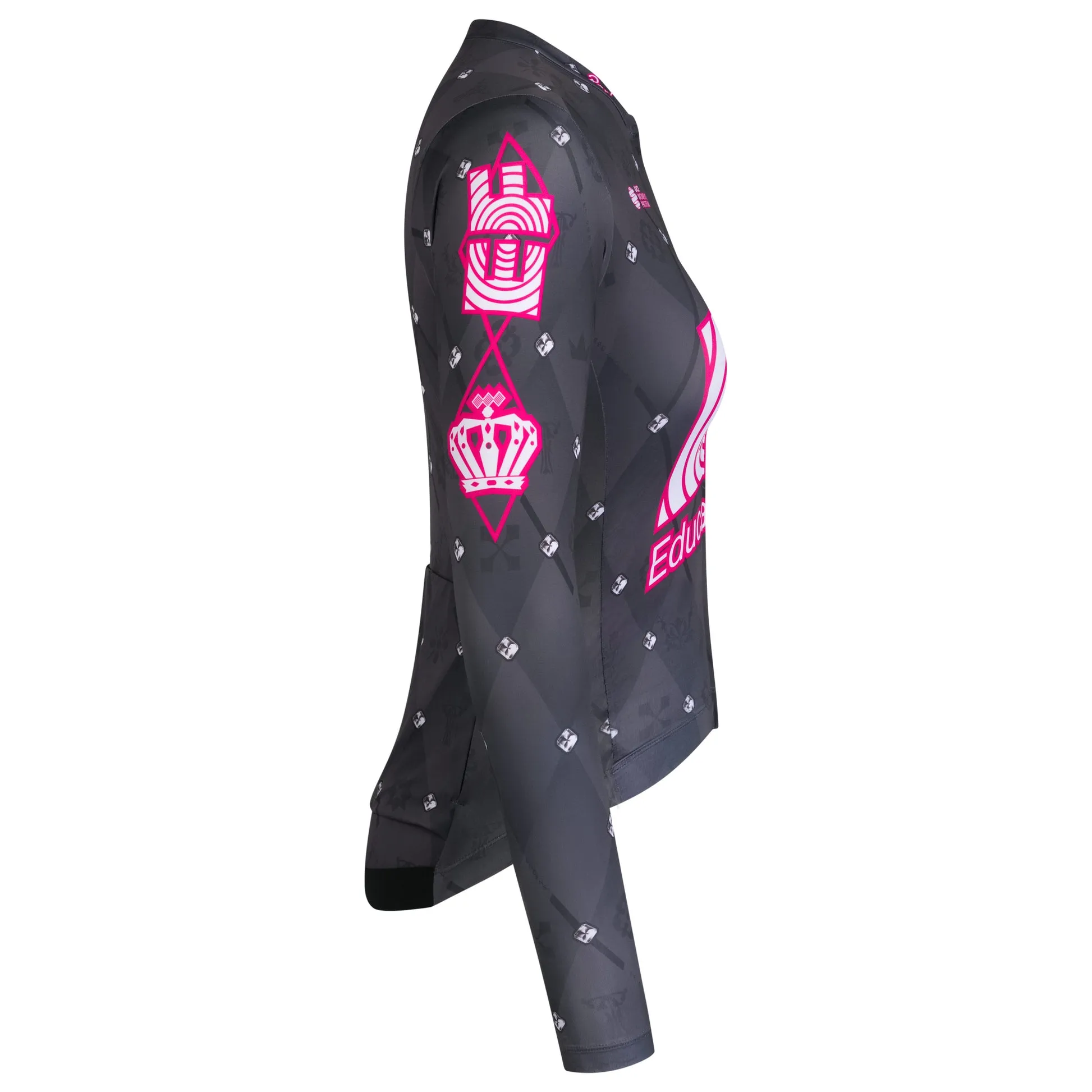 Rapha EF Pro Team Long Sleeve Lightweight Women Jersey Rapha EF Pro Team Long Sleeve Lightweight Women Jersey