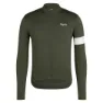 Dark green / white