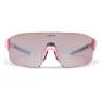 Pink/black mirror lens