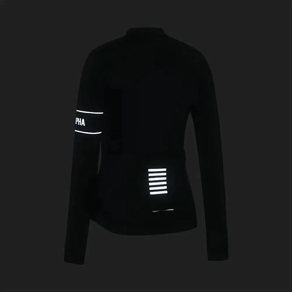 Rapha Pro Team Thermal Long Sleeve Women Jersey Rapha Pro Team Thermal Long Sleeve Women Jersey
