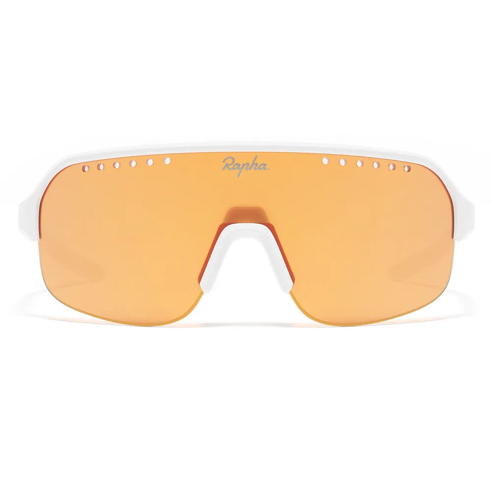Rapha Rallar Solbriller, White / gold, Purple/CAT3 Rapha Rallar Solbriller, White / gold, Purple/CAT3