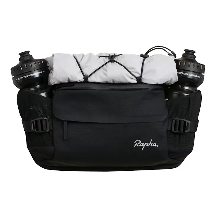 Rapha Trail Hip Pack, Black / light grey, One Size
