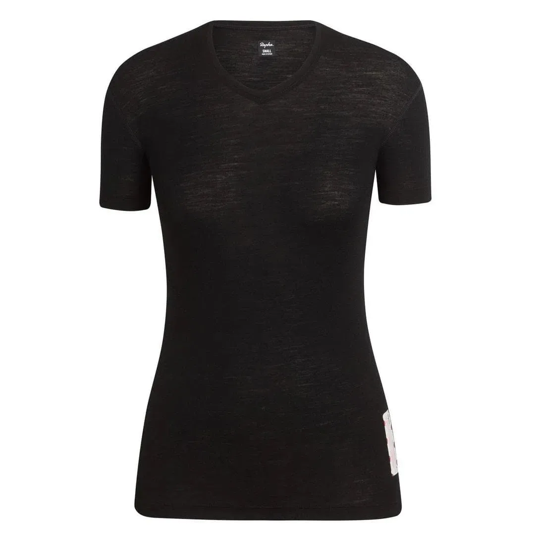 Rapha Women Merino Base Layer Short Sleeve Rapha Women Merino Base Layer Short Sleeve
