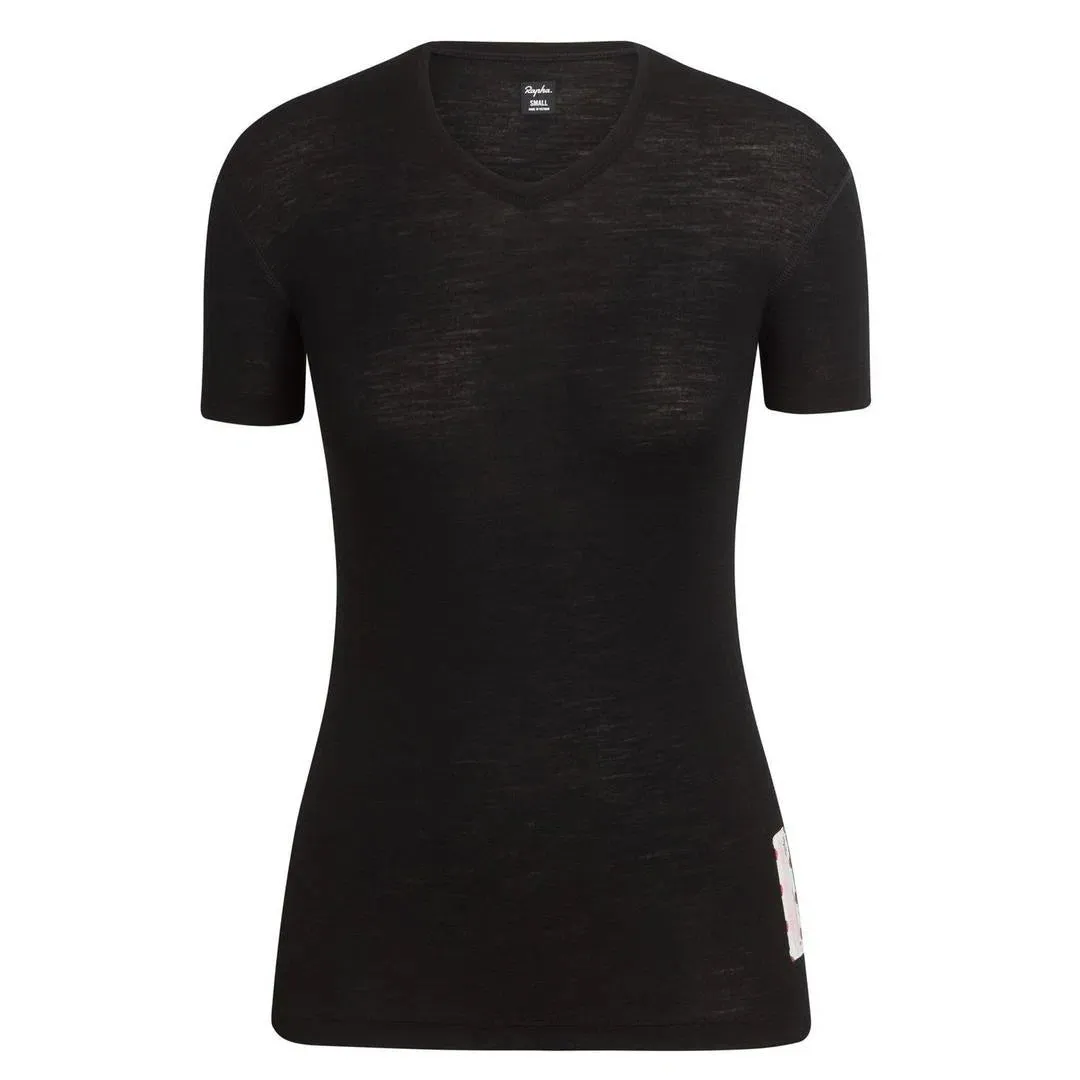 Rapha Women Merino Base Layer Short Sleeve Rapha Women Merino Base Layer Short Sleeve
