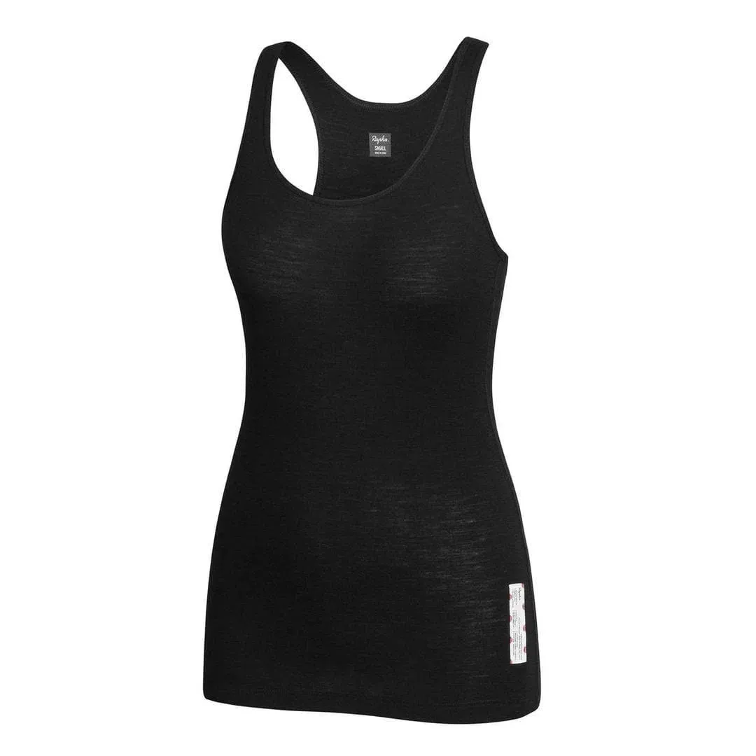 Rapha Women Merino Base Layer Sleeveless, Black