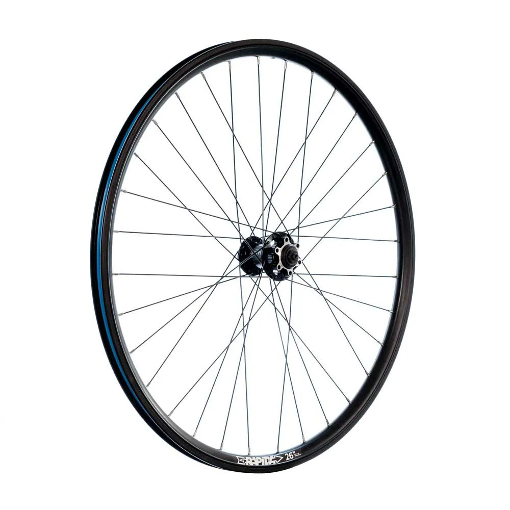 Rapida Atlas 26´´ Disk Forhjul, Black, One Size, One Size