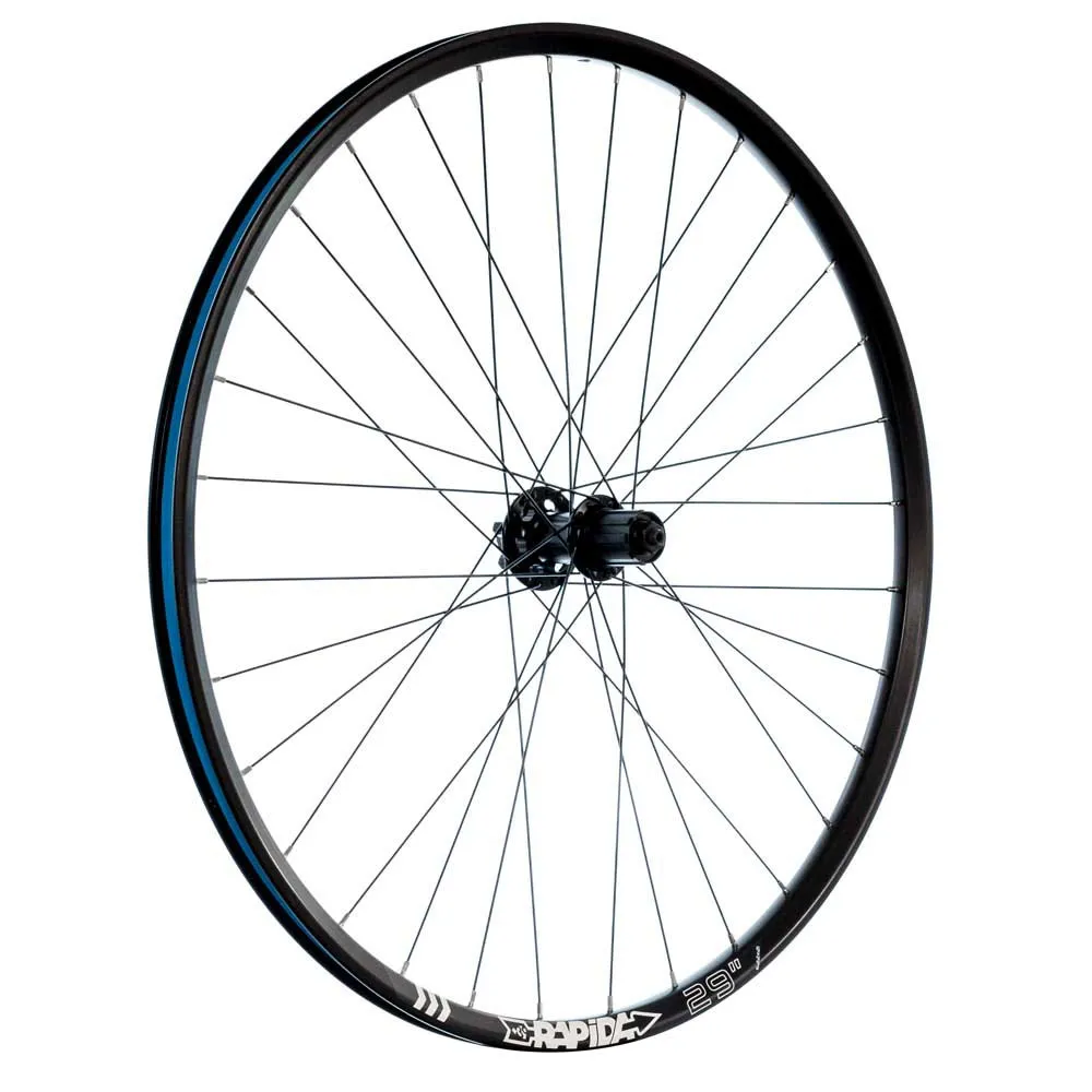 Rapida Taurus 29´´ Disk Mtb Bakhjul, Black, One Size