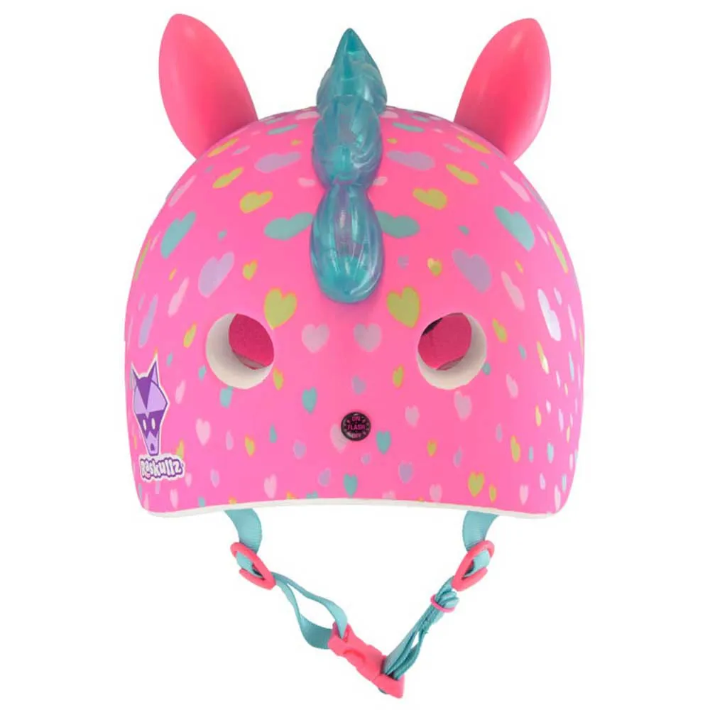 Raskullz Super Rainbow Led Juniorhjelm, Pink