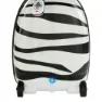 Rastar Zebra Ryggsekk Med Hjul, White / black
