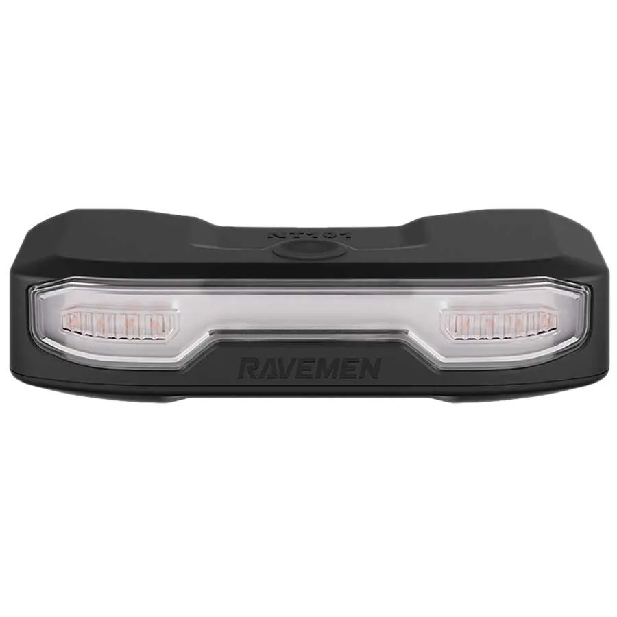 Ravemen Nt101 Baklys, Black, 160 Lysstyrker