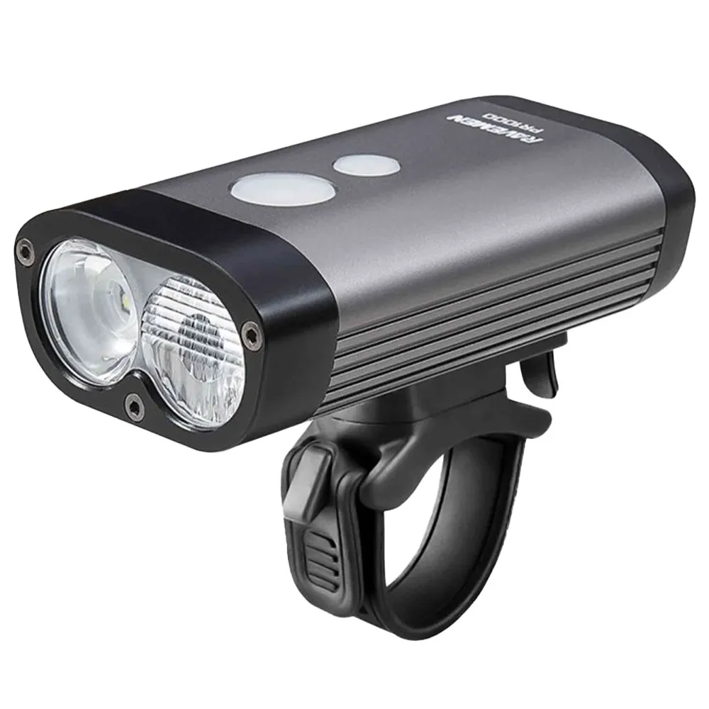 Ravemen Pr1000 Frontlys, Black, 1000 Lysstyrker