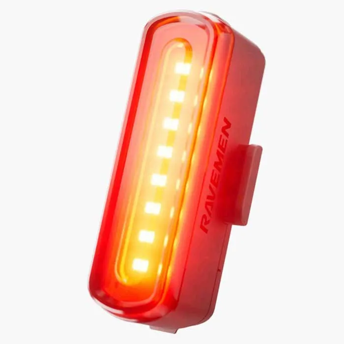 Ravemen Tr30 Baklys, Black / red, 30 Lysstyrker Ravemen Tr30 Baklys, Black / red, 30 Lysstyrker