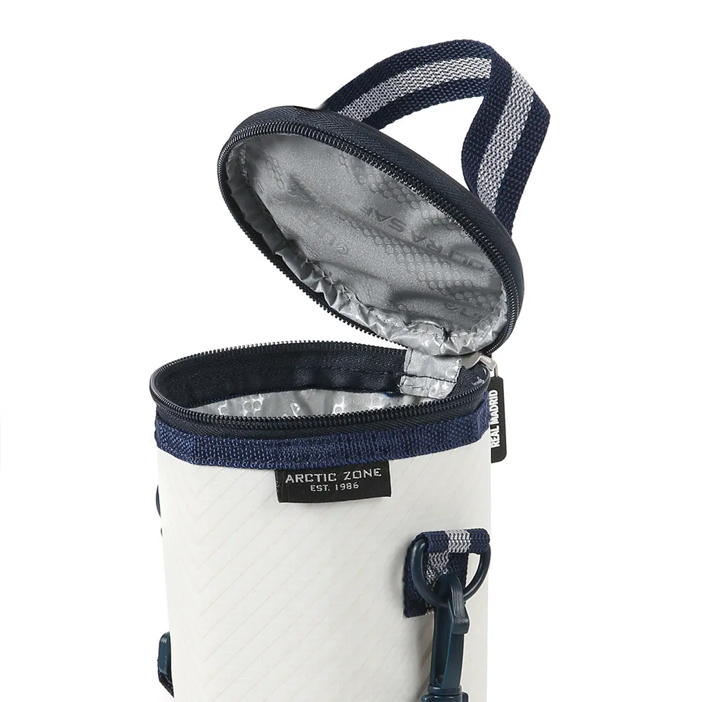 REAL Drikkeflasketrekk 11x11x32 Cm, White / blue, One Size REAL Drikkeflasketrekk 11x11x32 Cm, White / blue, One Size