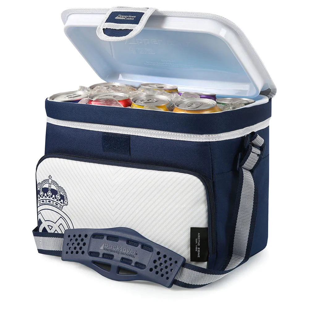 REAL Hardbody® Myk Bærbar Kjøler 31.8x18.7x21.9 Cm, White / blue, One Size REAL Hardbody® Myk Bærbar Kjøler 31.8x18.7x21.9 Cm, White / blue, One Size