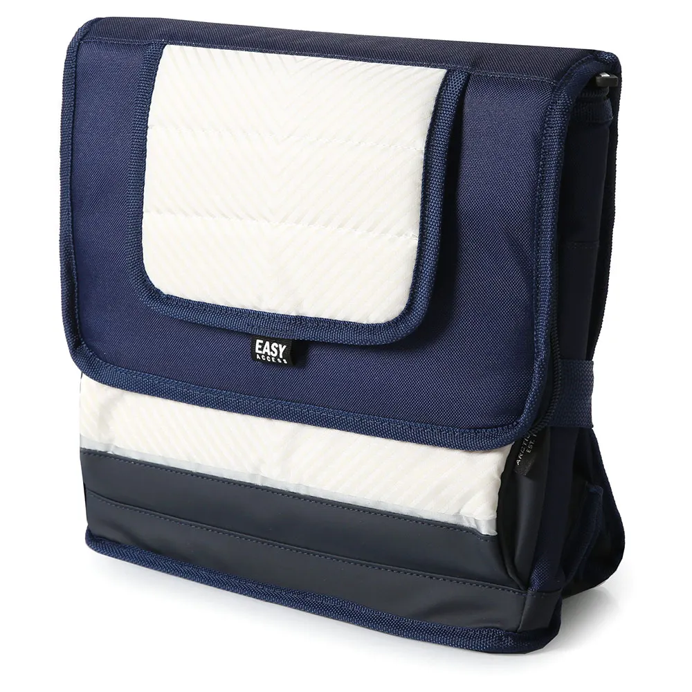 REAL Myk Bærbar Kjøler 29.5x22.0x27.5 Cm, White / blue, One Size