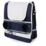 REAL Rullende Kjølebag 34.00x27.9x35.1 Cm, White / blue, One Size
