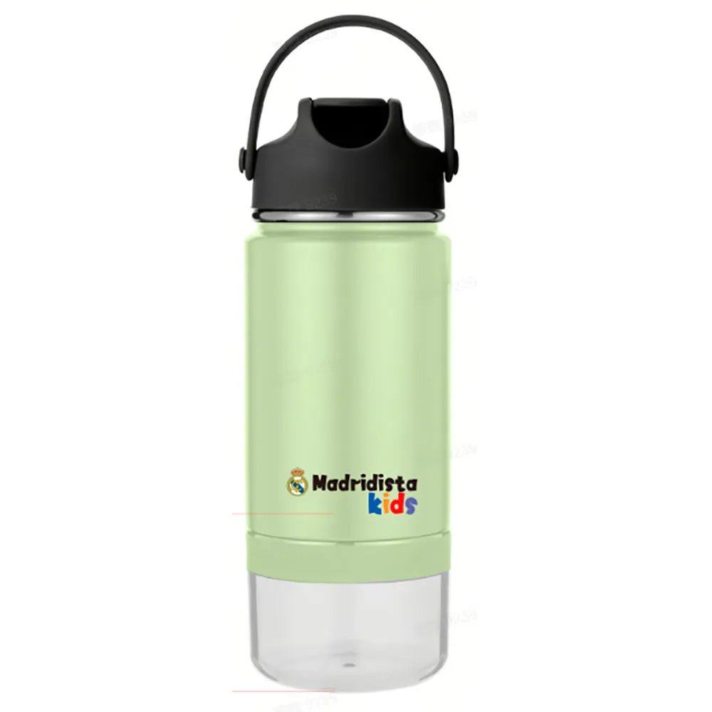 REAL Termosflaske For Barn 420ml, White / blue, One Size REAL Termosflaske For Barn 420ml, White / blue, One Size