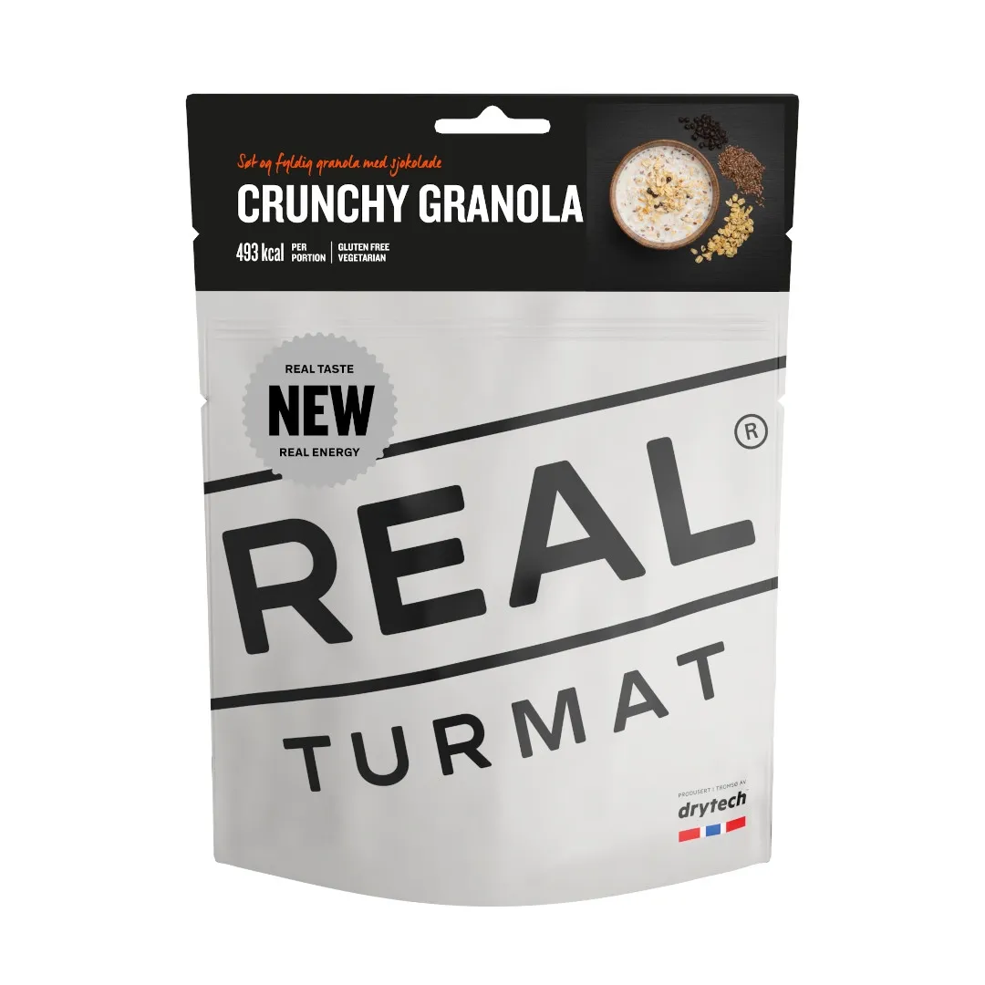 Real turmat Crunchy Granola 280g Frokost
