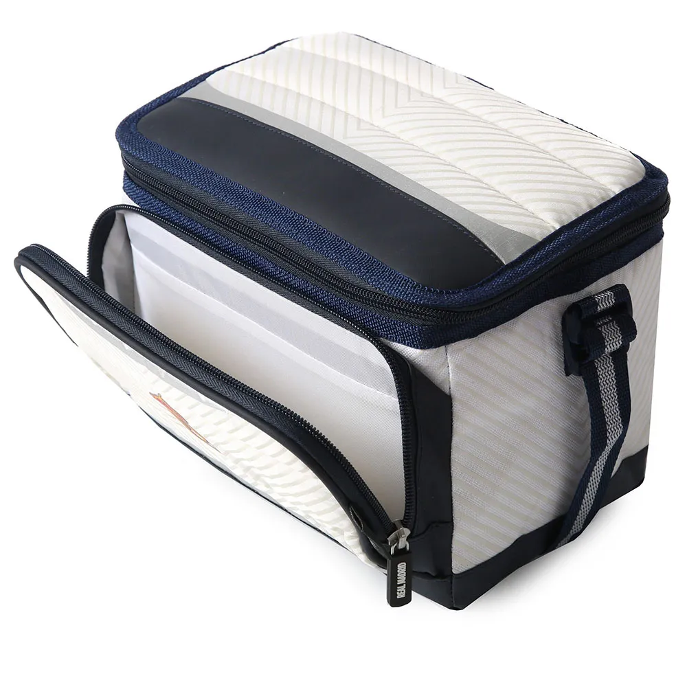 REAL Ultimate Myk Bærbar Kjøler 24.13x16.51x16.51 Cm, White / blue, One Size REAL Ultimate Myk Bærbar Kjøler 24.13x16.51x16.51 Cm, White / blue, One Size