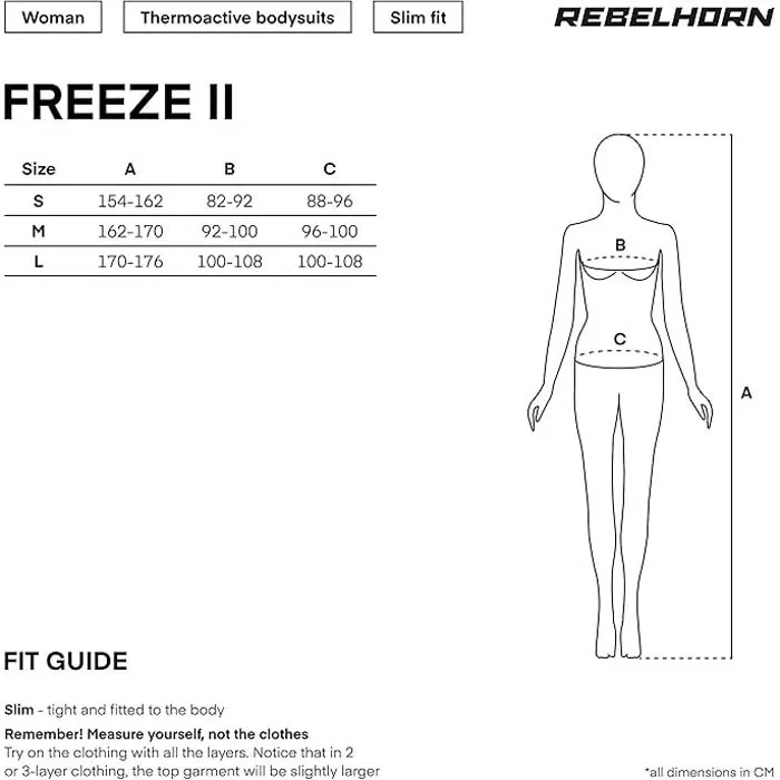 Rebelhorn Freeze Ii Body Langarmet Baselag