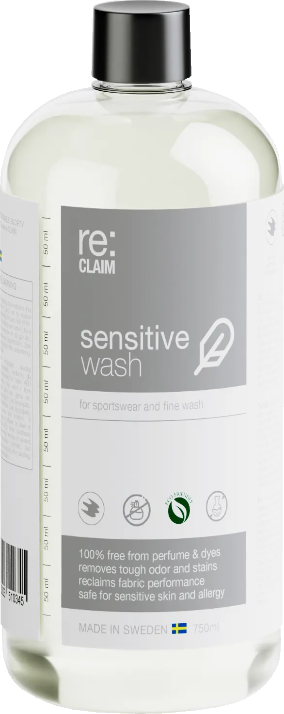 Re:claim Sensitiv vaskemiddel 750 ml, 750ml