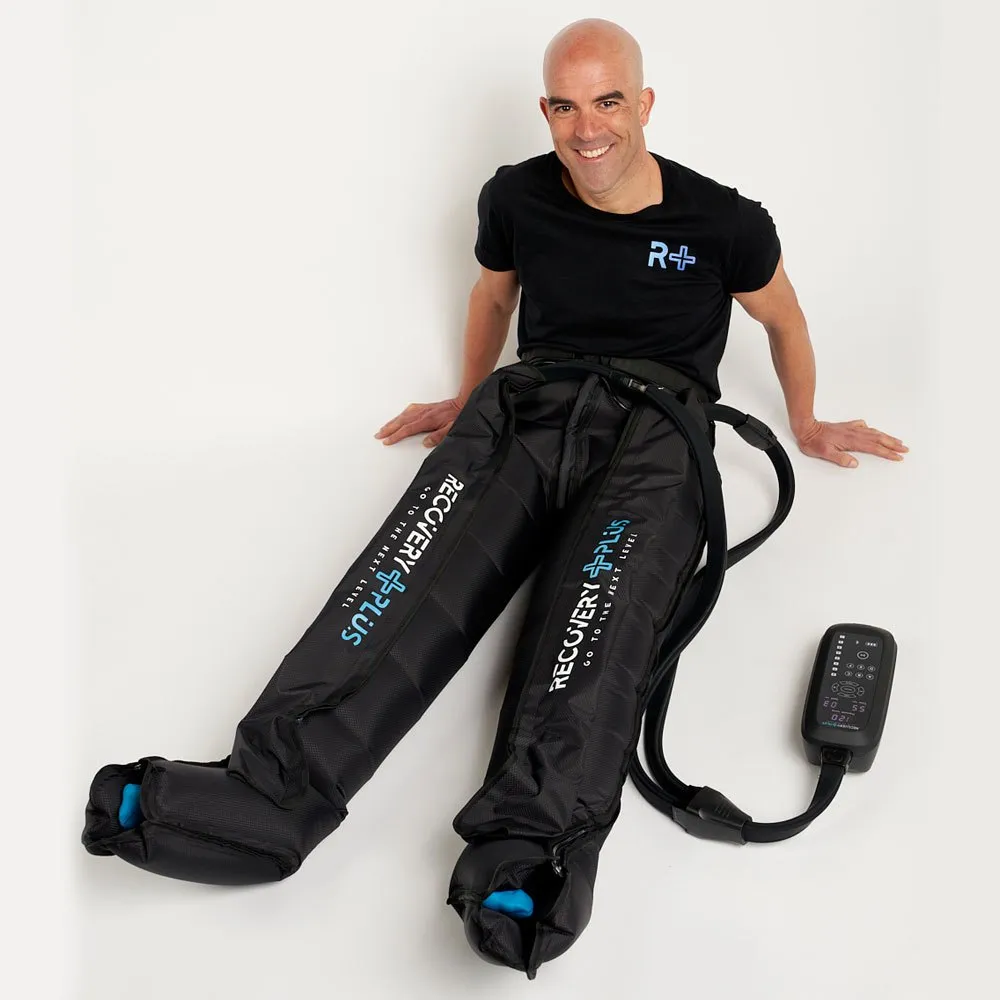 Recovery Plus Rp 8.0 Pro Bluetooth Pakke Støvler Pressoterapi, Black, Height 155-195cm